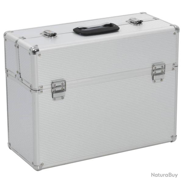 Bo�te � outils 47 x 36 x 20 cm Argent� Aluminium