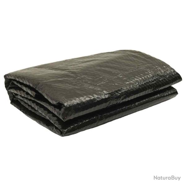 Couverture de piscine Noir 300 cm PE