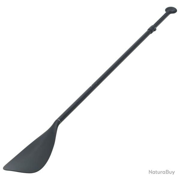 Pagaie de 215 cm Aluminium Noir
