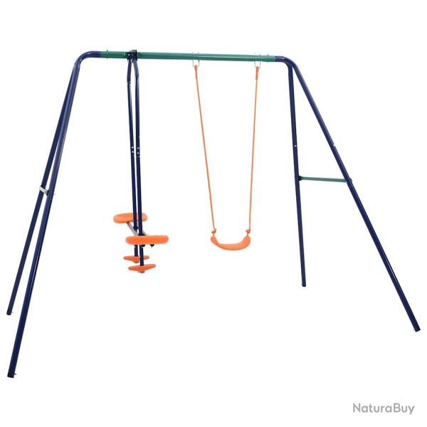 Ensemble de balan�oire 3 places Acier