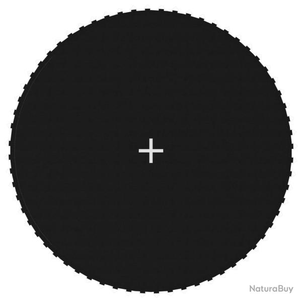 Tapis de saut Tissu Noir pour trampoline rond de 3,66 m