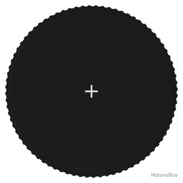 Tapis de saut Tissu Noir pour trampoline rond de 4,27 m