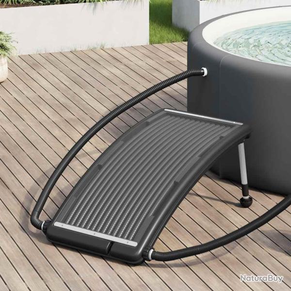 Panneau de chauffage solaire de piscine courb� 110x65 cm