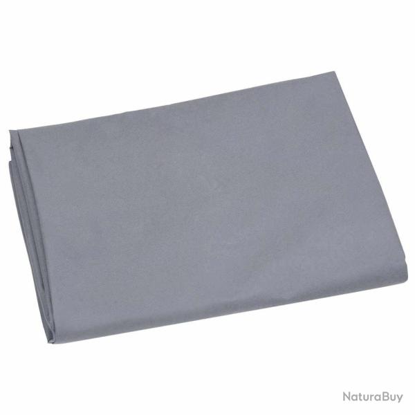 B�che de chariot de Gris fonc� 81x41x21 cm Tissu