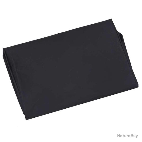 B�che de chariot de Noir 81x41x21 cm Tissu