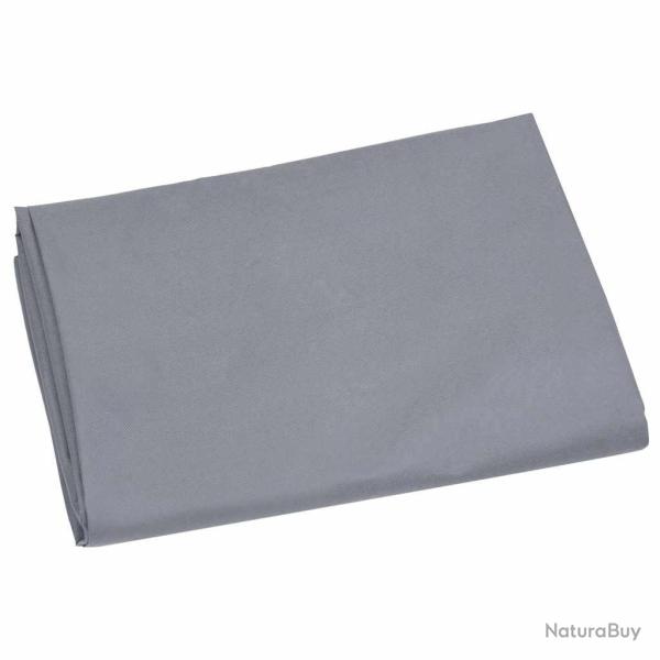 B�che de chariot de Gris fonc� 81x41x40 cm Tissu