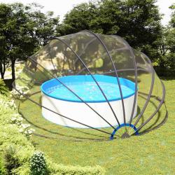 D&ocirc;me de piscine 559x275 cm