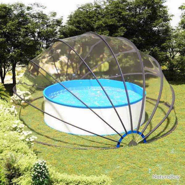 D�me de piscine 559x275 cm