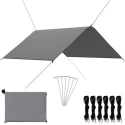 B&acirc;che d'ext&eacute;rieur 3x2,85 m Gris