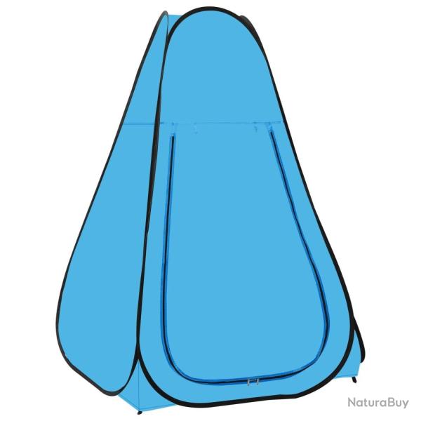 Tente de douche escamotable Bleu