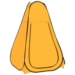 Tente de douche escamotable Jaune