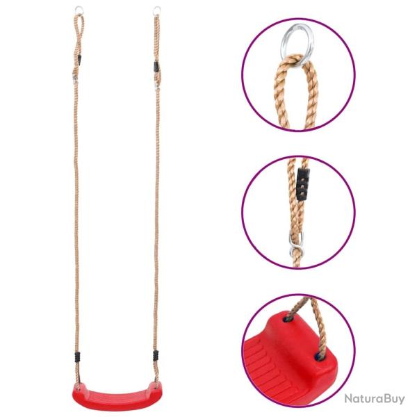 Si�ge de balan�oire pour enfants Rouge