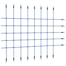 Filet d'escalade 200x150 cm Bleu