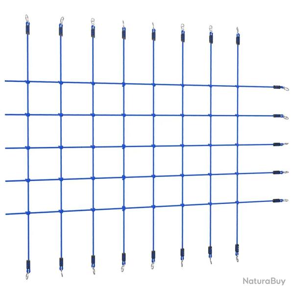Filet d'escalade 200x150 cm Bleu