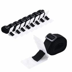 Fixations de rouleau de couverture de piscine 8 pcs 1,8 m