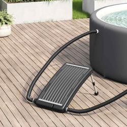 Panneau de chauffage solaire de piscine incurv&eacute; 72,5x46 cm