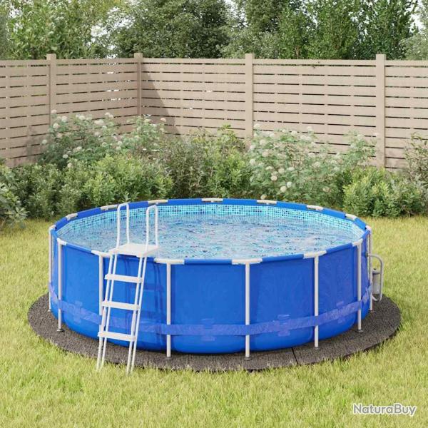 B�che de piscine gris clair �396 cm g�otextile polyester