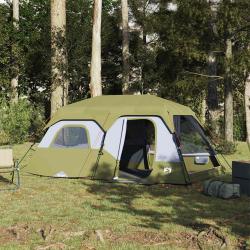 Tente familiale 9 personnes vert lib&eacute;ration rapide imperm&eacute;able