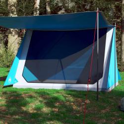 Tente de camping 2 personnes bleu imperm&eacute;able