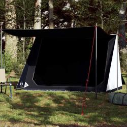 Tente de camping 2 personnes blanc tissu occultant imperm&eacute;able