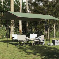 B&acirc;che de camping vert 500x294 cm imperm&eacute;able