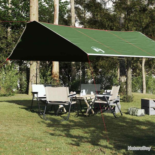B�che de camping vert 420x440 cm imperm�able