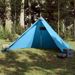 Tente familiale tipi 7 personnes bleu imperm&eacute;able