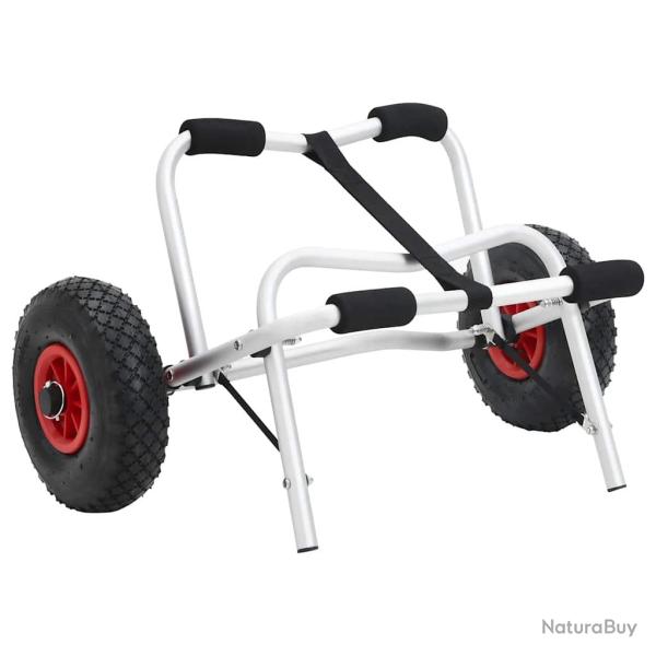 Chariot pour kayak pliable 45 kg aluminium