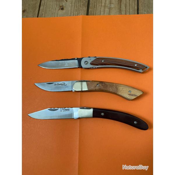 Lot de 3 couteaux r�gionaux