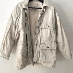 Parka doubl&eacute;e De Fursac ivoire Taille L &middot;Tr&egrave;s bon &eacute;tat