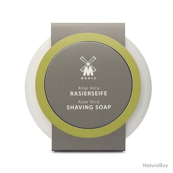 Bol porcelaine et savon � raser Muhle Aloe Vera