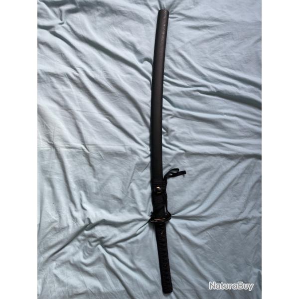 Katana japonais lame tremp�