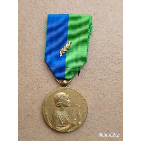 MEDAILLE FEDERATION MUSICAL DE SEINE ET MARNE MEDAILLE SAINTE CECILE