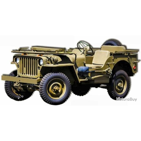 10 PLAQUES METAL JEEP WILLYS