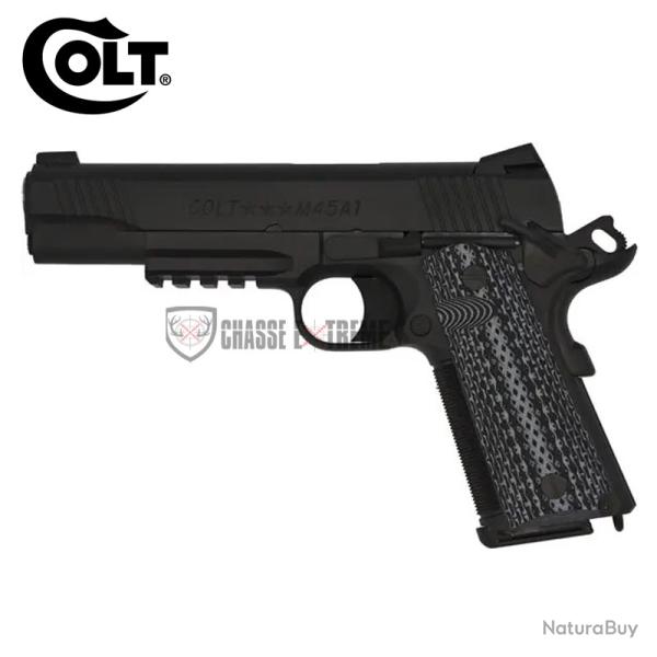 Pistolet COLT Custom Shop CQB 5" Cal 45 Acp Black Dlc