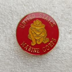 PINS US UNITED STATES MARINE CORPS BULLDOG USMC