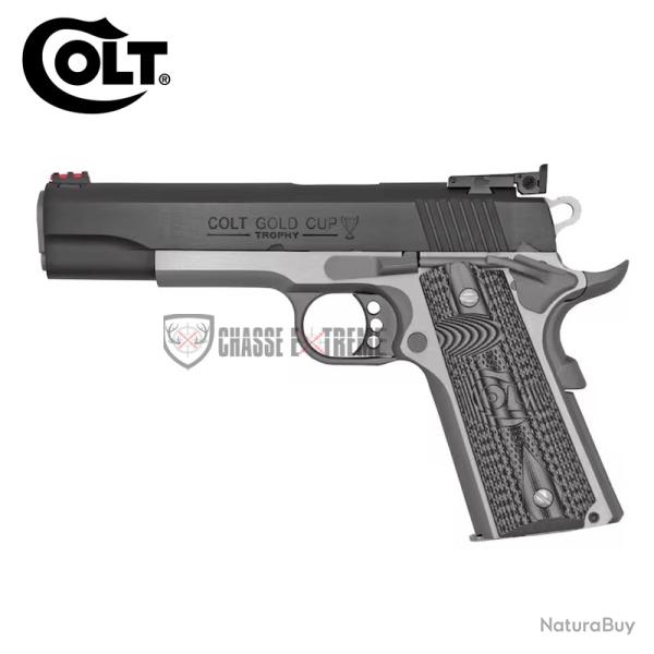 Pistolet COLT Gold Cup 5" Cal 38 Super Two Tone