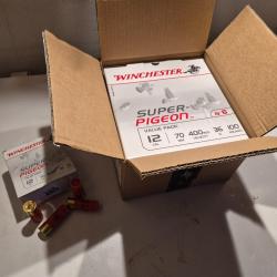 Cartouche Winchester Super pigeon en 6mm en 36 g Carton de 200 .