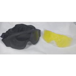 Lunettes de protection Airsoft "ESS" avec verres interchangeables FUME / JAUNE