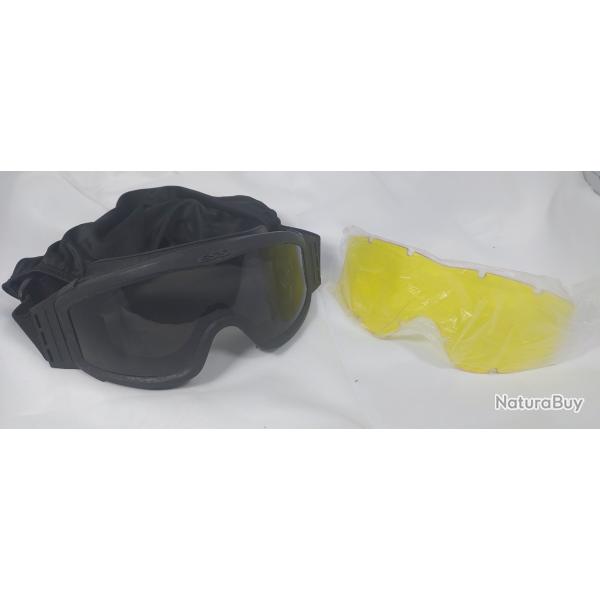 Lunettes de protection Airsoft "ESS" avec verres interchangeables FUME / JAUNE