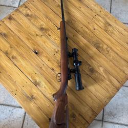 Carabine Mauser m98/48 calibre 7x64 avec lunette de battue 1-6x24