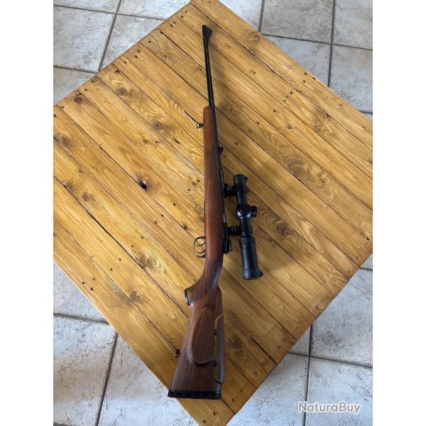 Carabine Mauser m98/48 calibre 7x64 avec lunette de battue 1-6x24