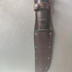 Couteau USN Robeson shuredge n20 Pr&eacute;coce USA/WW2