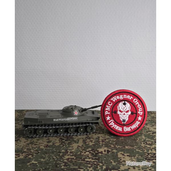 Patch brod�s style pmc Wagner russe tactical crane airsoft (rouge)