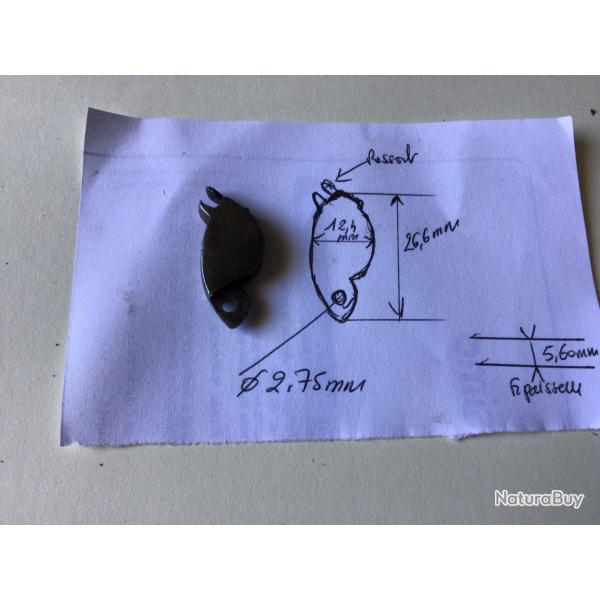 VENDU PAR LE-CUIRASSIER N� 2 PORTI�RE DE CHARGEMENT REVOLVER A BROCHE 7 MM