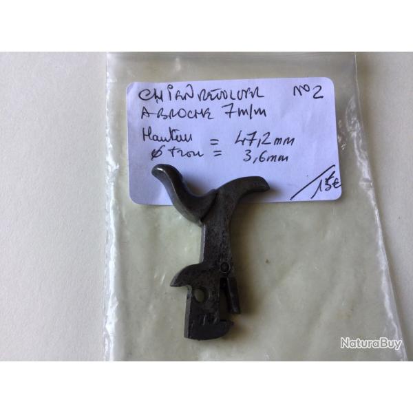 VENDU PAR LE-CUIRASSIER N� 2 CHIEN DE   REVOLVER A BROCHE 7 MM
