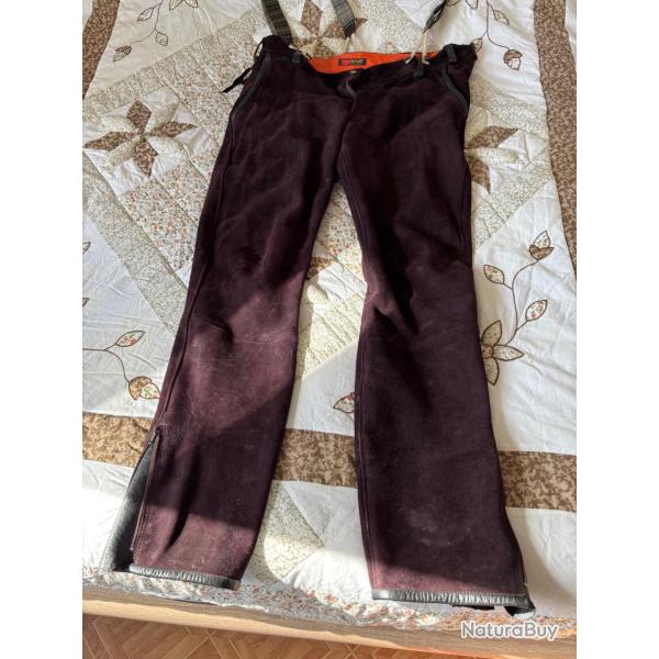 Pantalon cuir SEPTEMBER