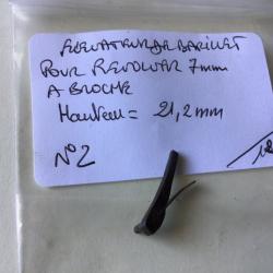 VENDU PAR LE-CUIRASSIER N&deg; 2 ELEVATEUR DE BARILLET DE   REVOLVER A BROCHE 7 MM