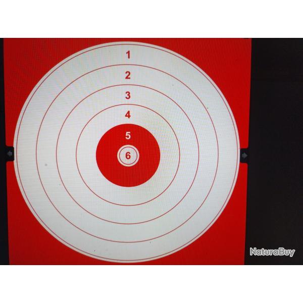 The black ops soul 100 cibles cartons 14x14 cm