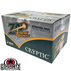 Billes de paintball GI Sportz ZAP Cryptic - Calibre .68 - 2000 unit&eacute;s